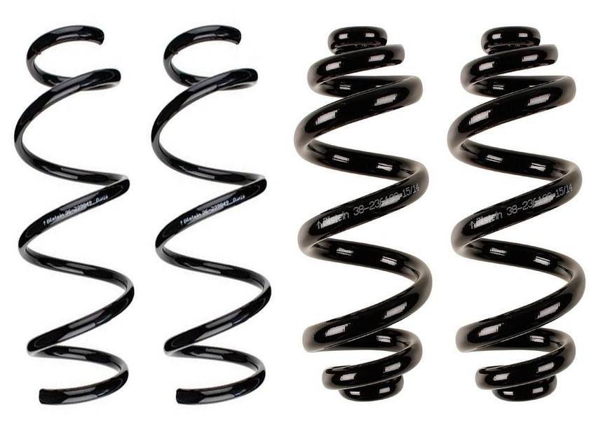 BMW Coil Spring Set - Front and Rear (B3 OE Replacement) 33536750758 - Bilstein 3807675KIT